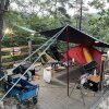 아산 영인산자연휴양림 캠핑, 오후 늦게 캠핑을 시작해서... 