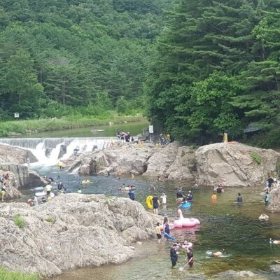 [인제캠핑] 백담정 캠핑장 - 강원도 계곡 물놀이 최고의 장소... 
