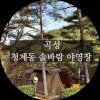 사이트, 곡성 청계동 솔바람 야영장에서 먹방 캠핑 with 네스트W