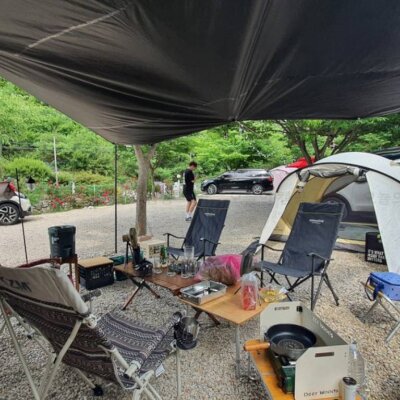 22년 5월의 캠핑 양산 천태산오토캠핑장