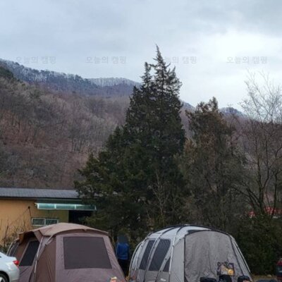 산음숲 자연학교 캠핑장 그린존 (양평)- 눈 오던 날 제일... 