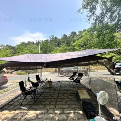 캠핑기록#22 대전 산디마을오토캠핑장 A1 당일캠 후기